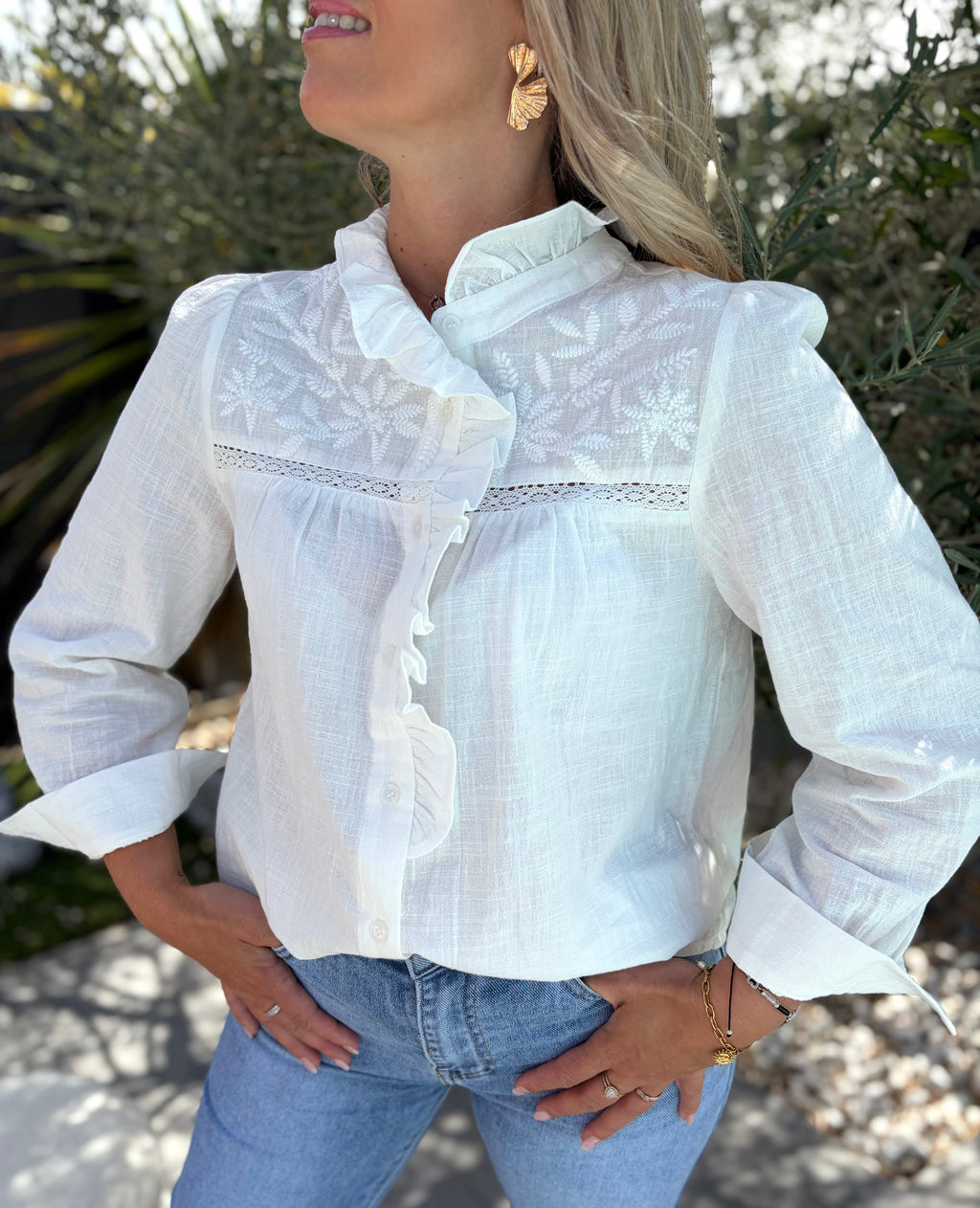 Blouse Linda écru