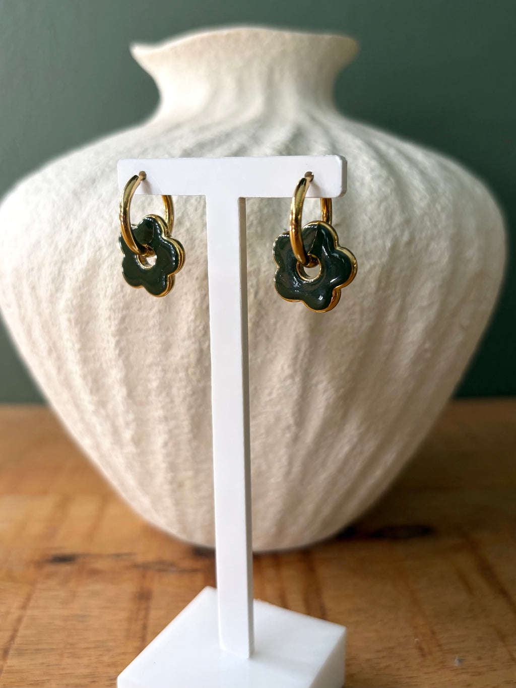 Boucles d’oreilles KAKI