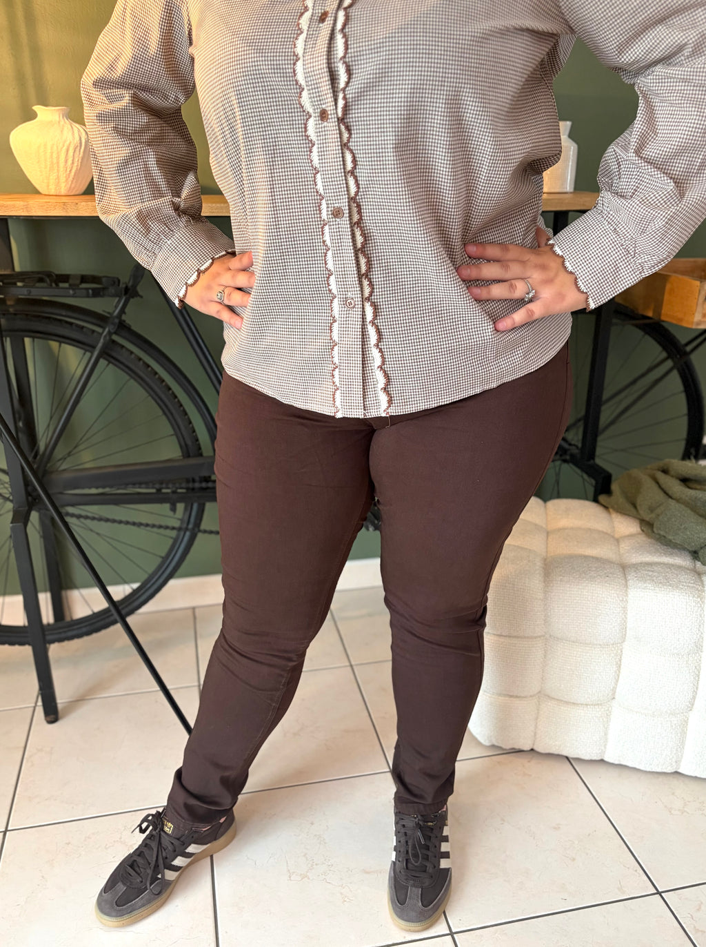 Jean Miss marron