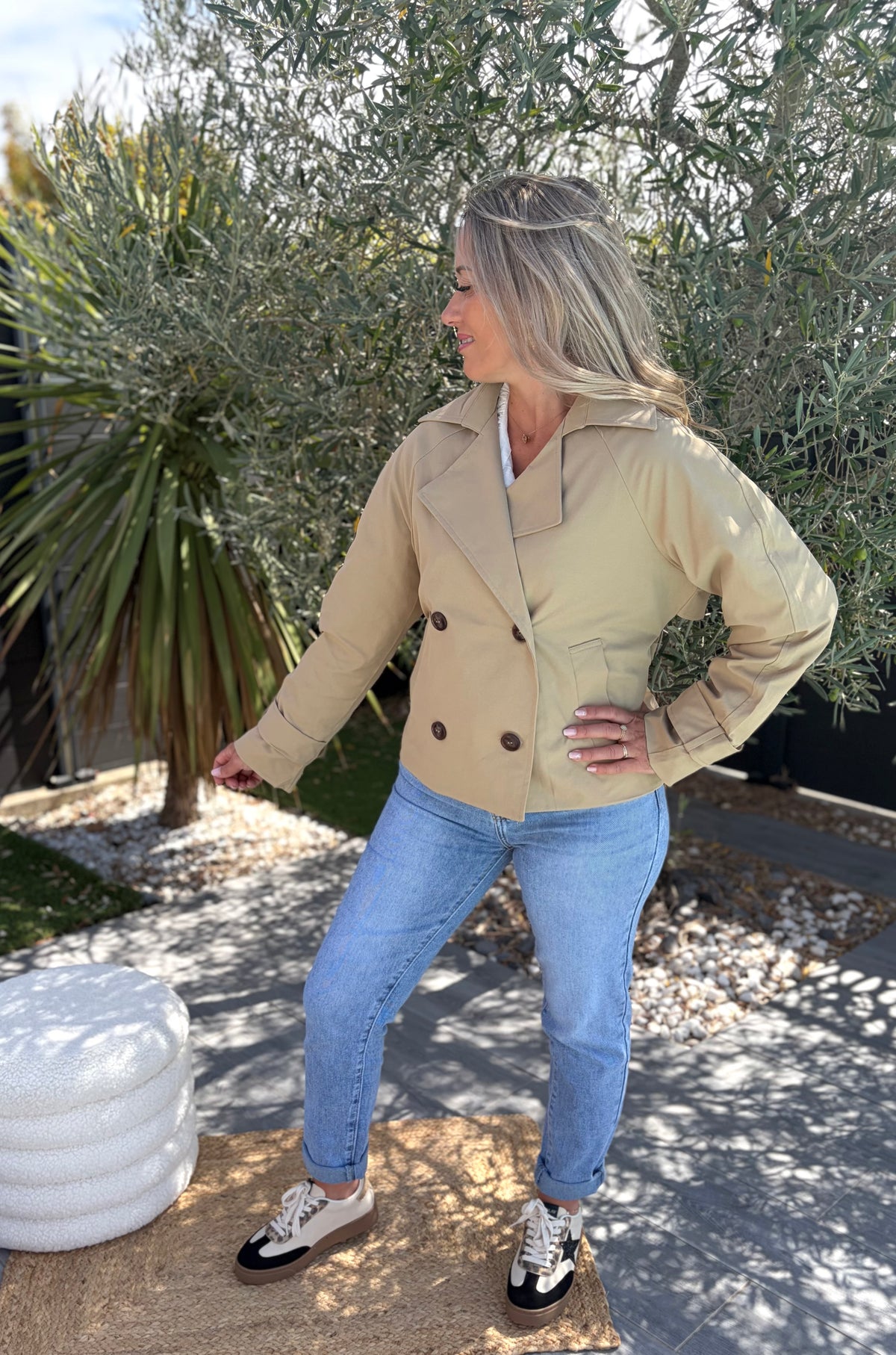 Trench Alice Beige