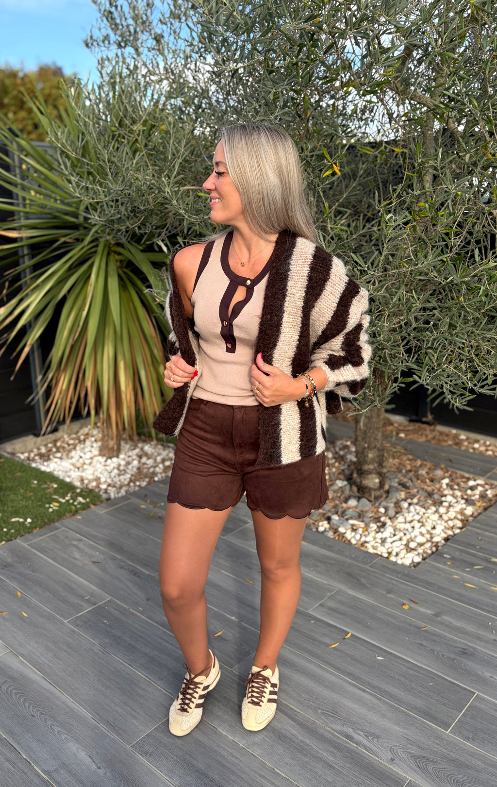 Veste Heidi chocolat