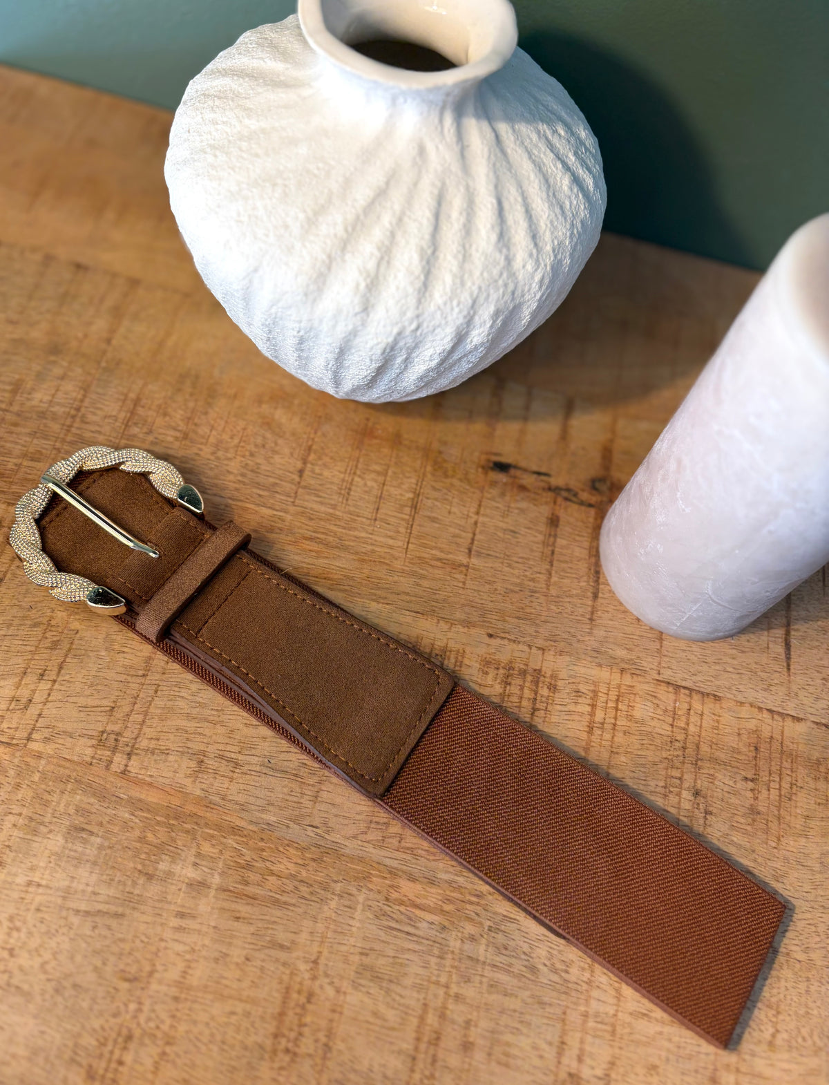Ceinture Alba marron