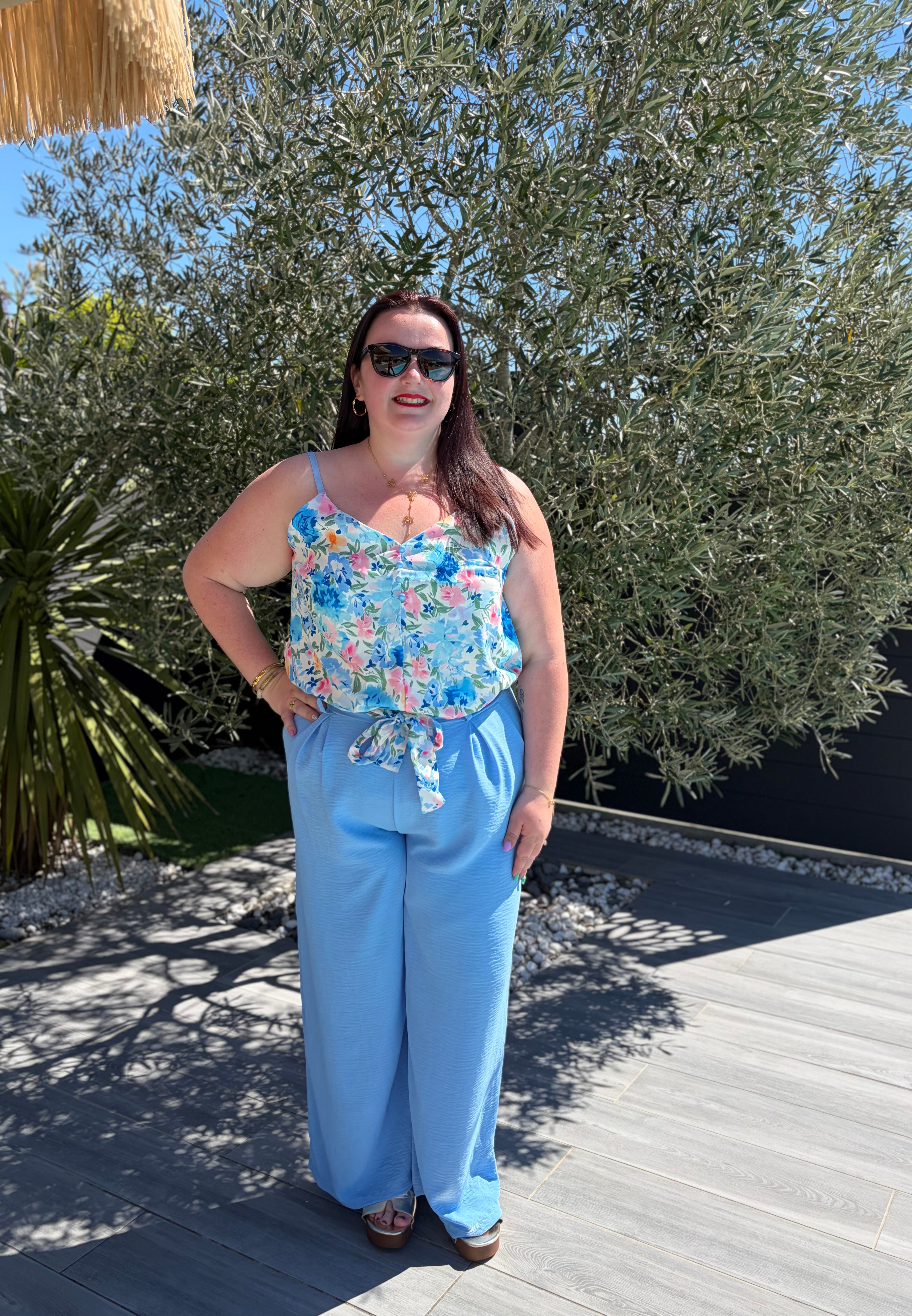 Pantalon mily bleu