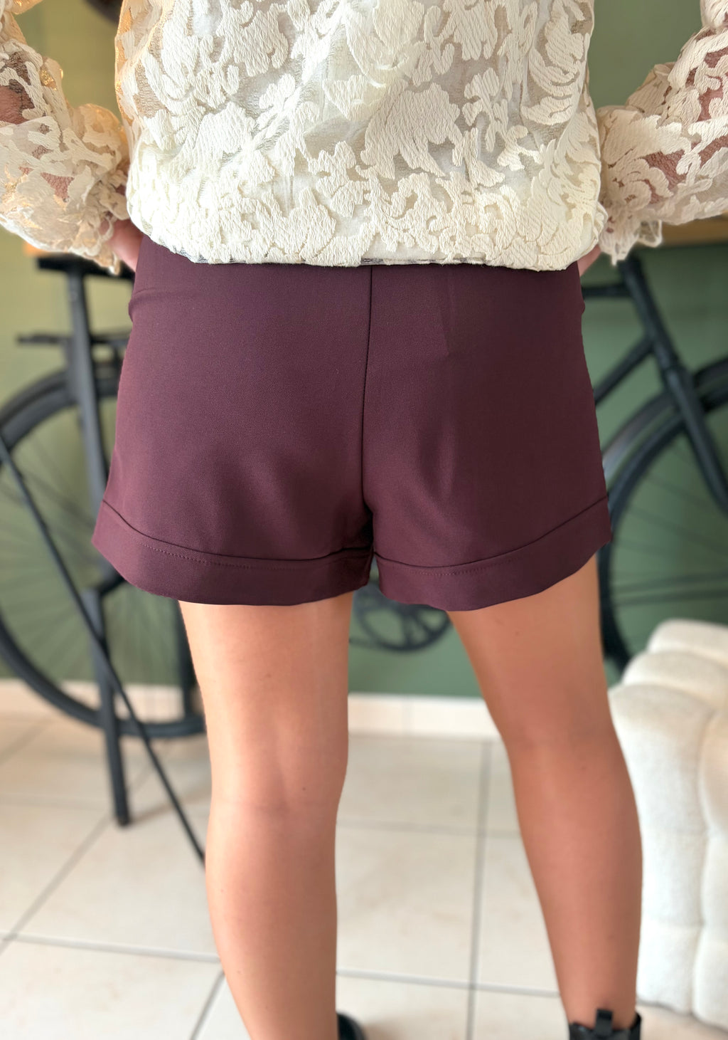 Short Turquie Bordeaux