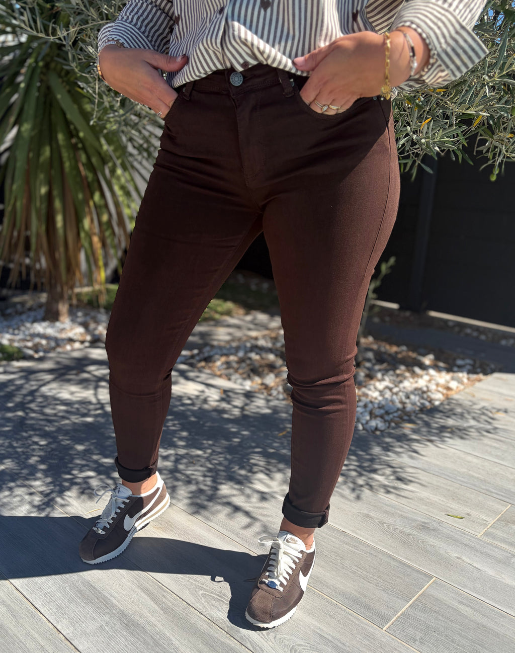 Jean Nina marron