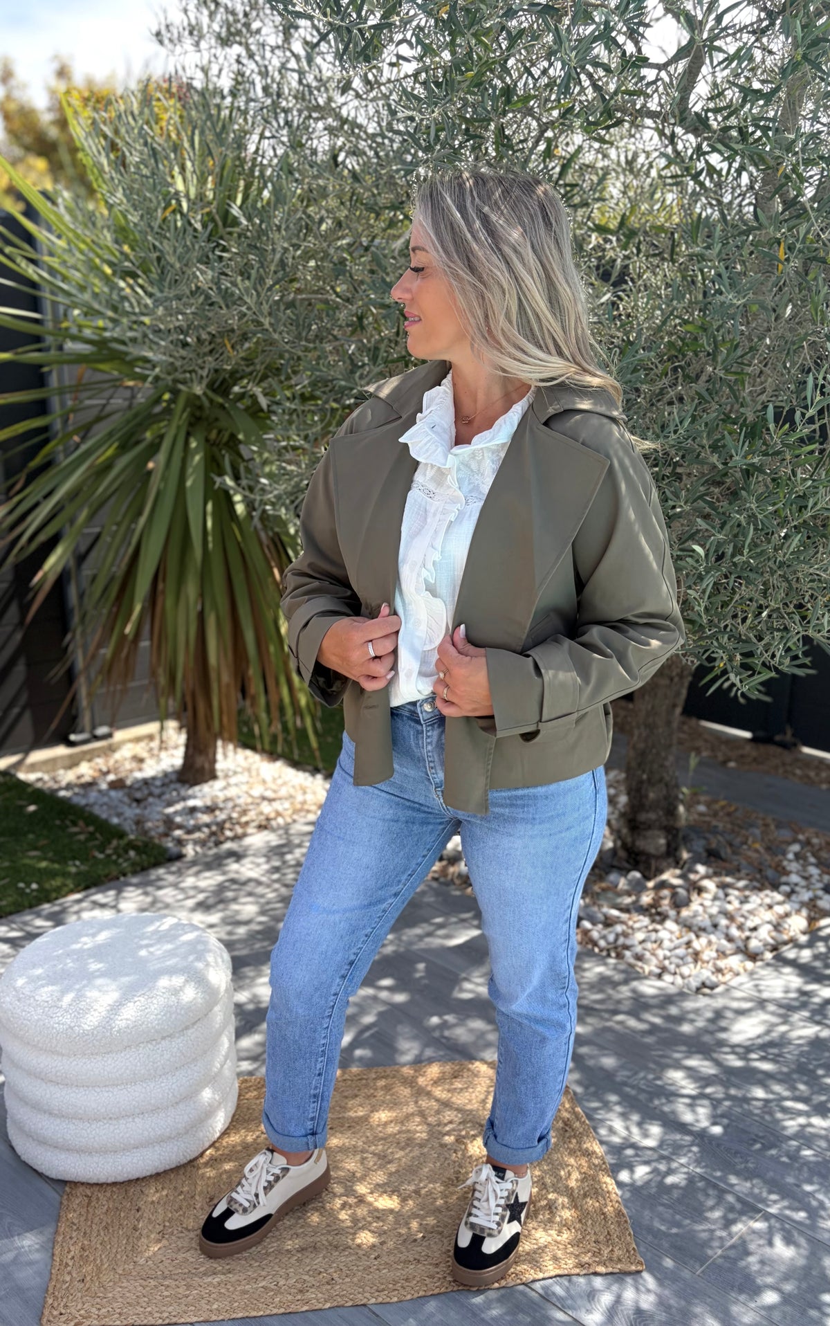 Trench Alice KAKI
