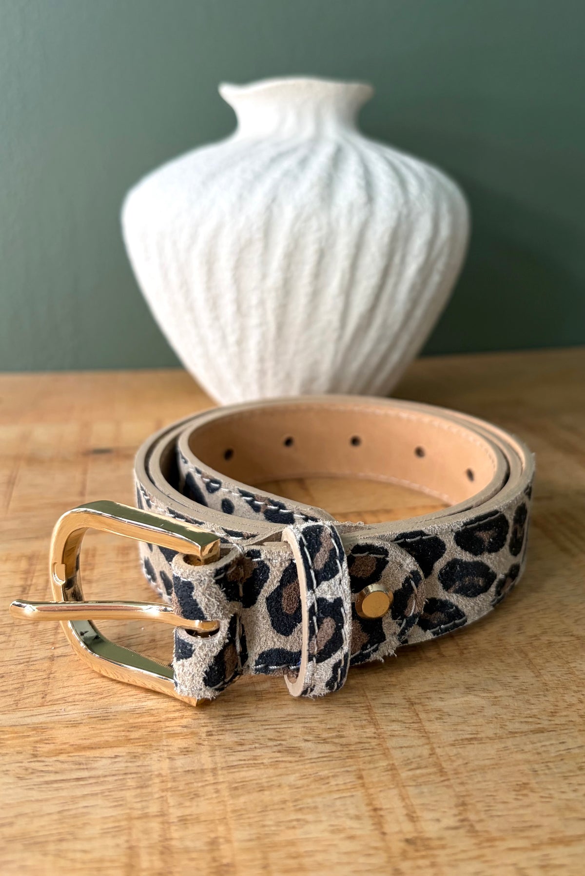 Ceinture Paula léopard