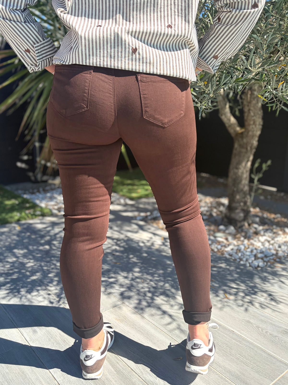 Jean Nina marron
