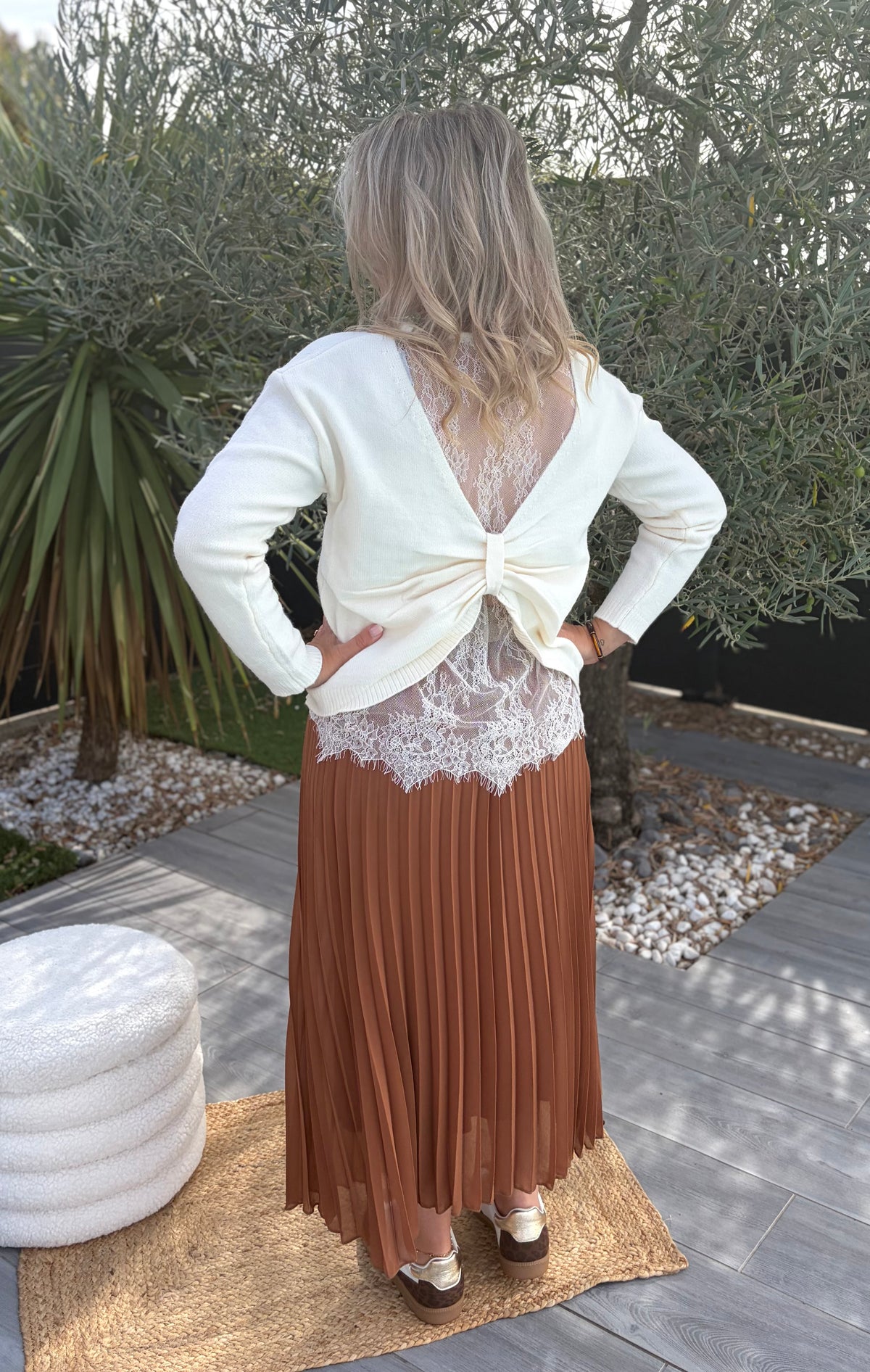 Jupe Mila CAMEL