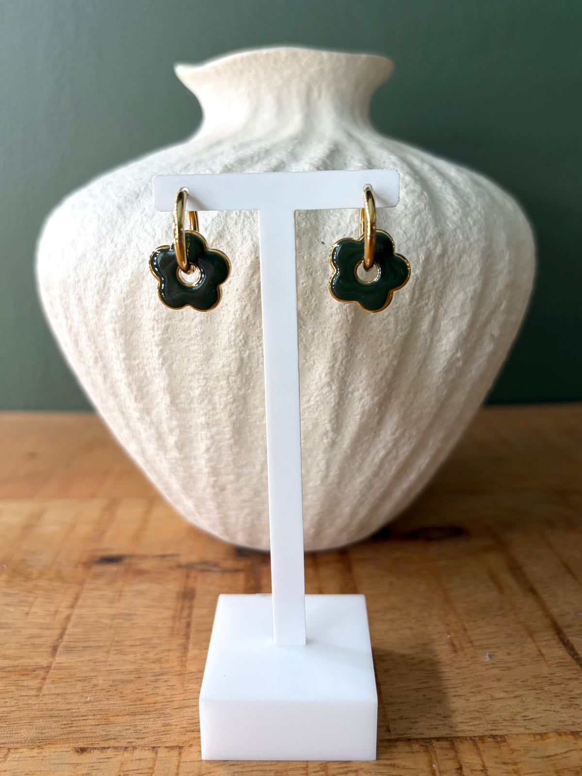 Boucles d’oreilles KAKI