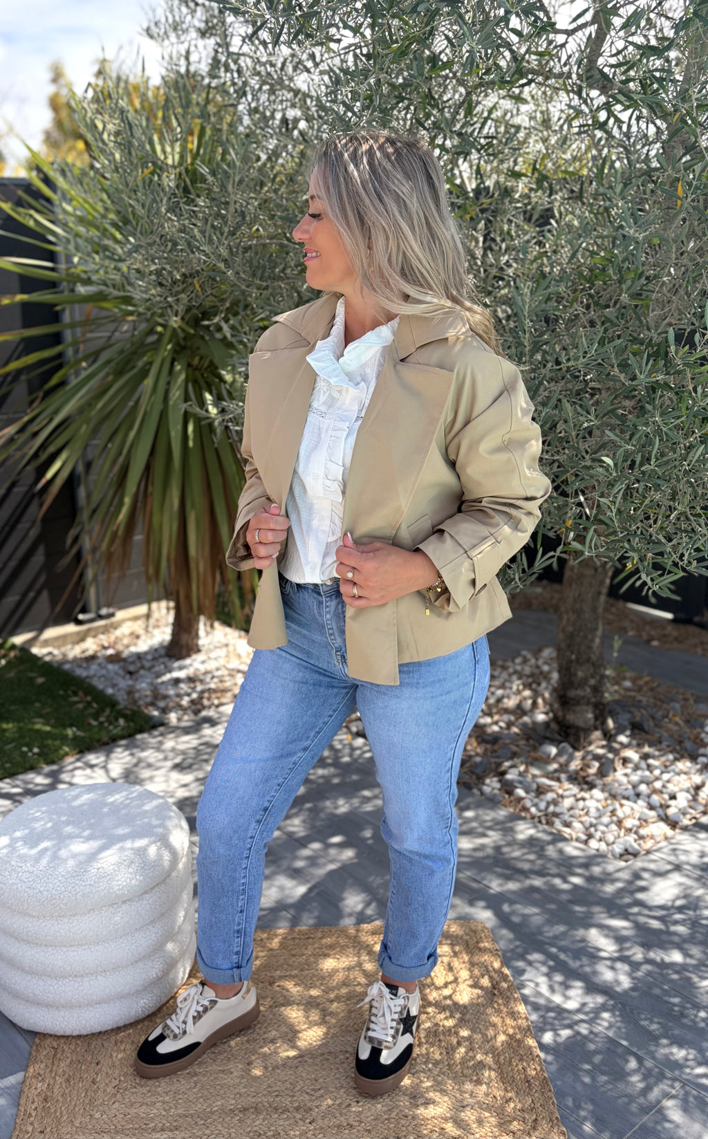Trench Alice Beige