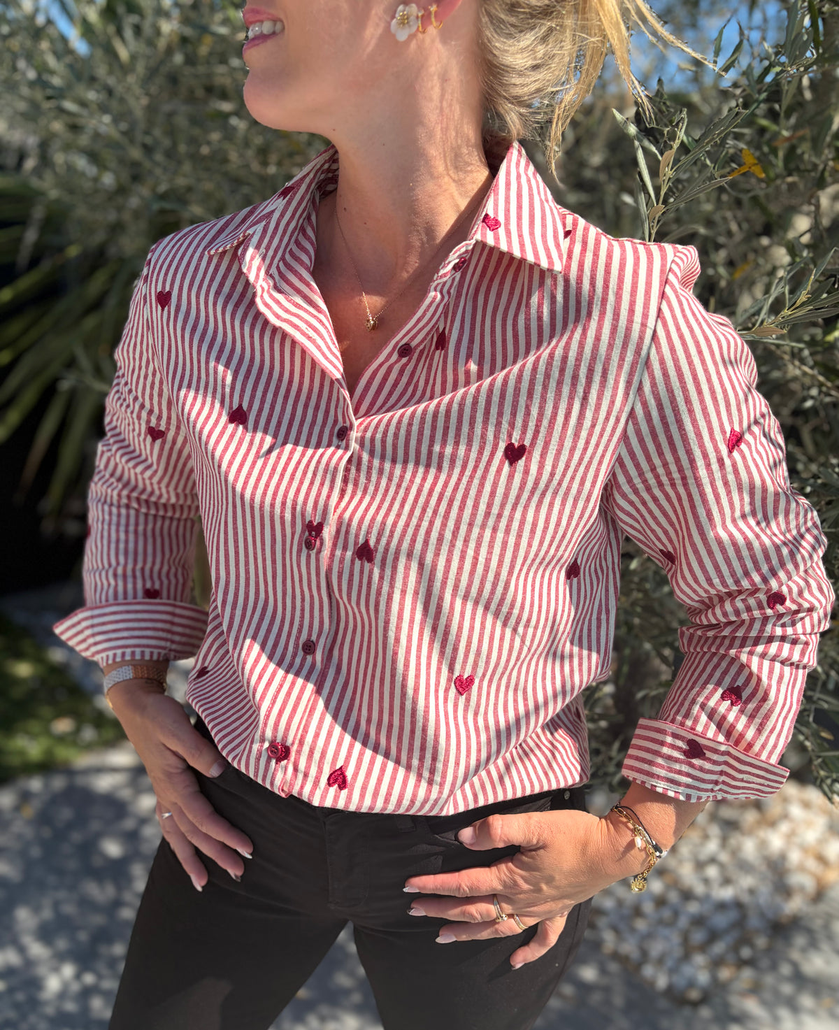 Chemise Bordeaux