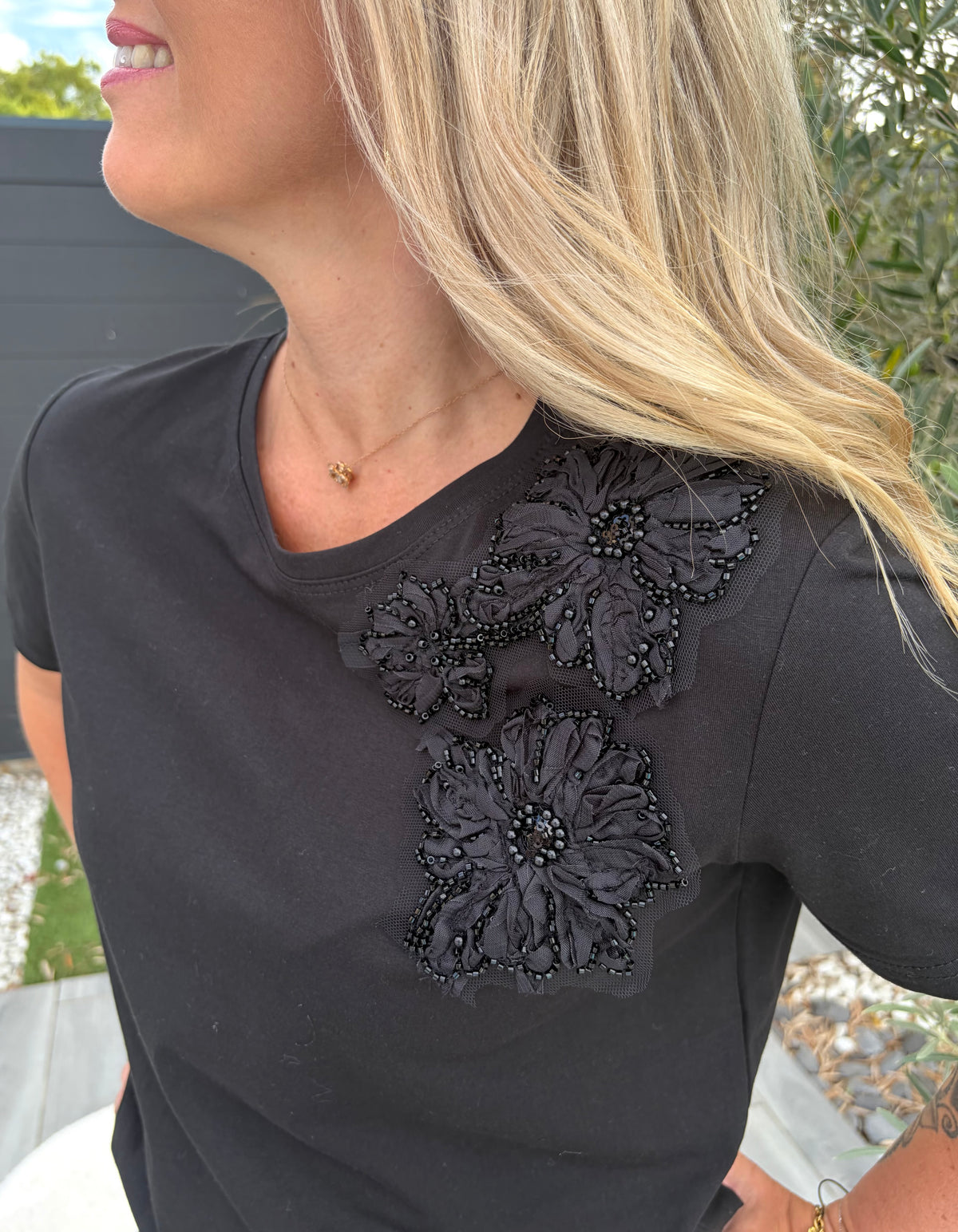 Tee shirt Rose