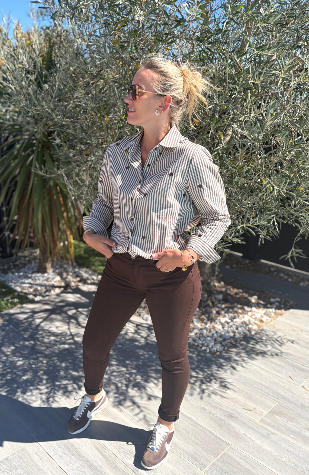 Jean Nina marron
