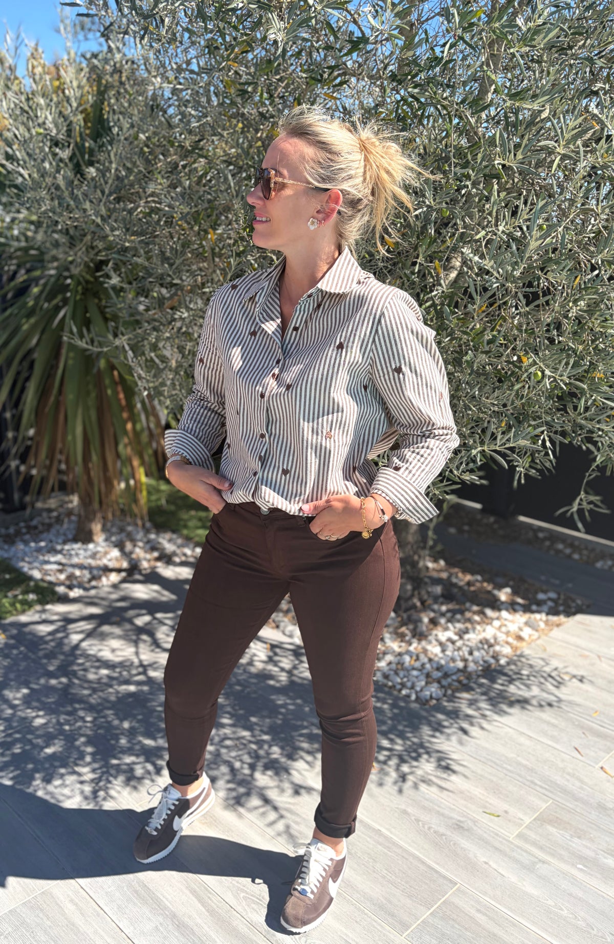 Jean Nina marron