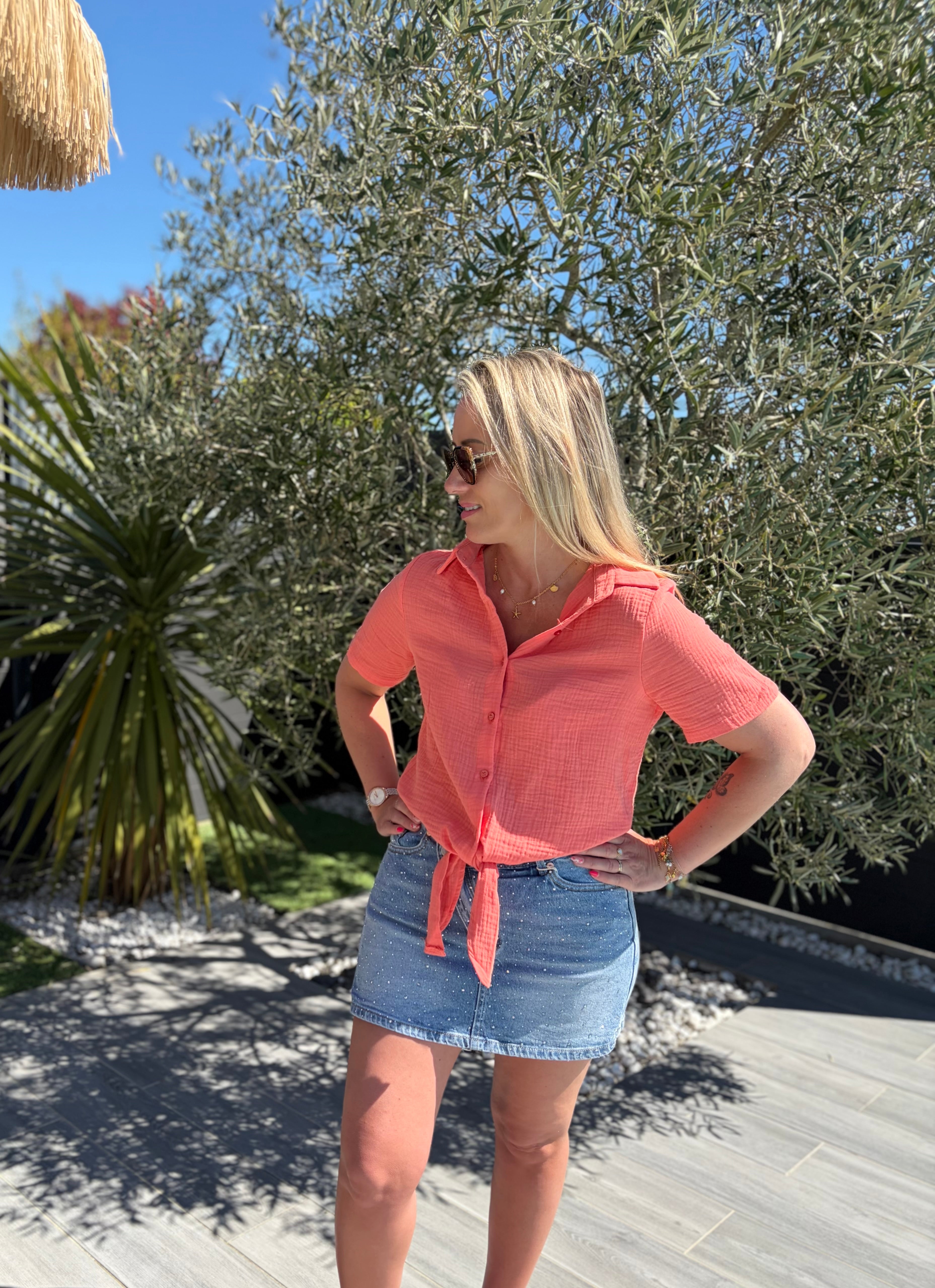 Jupe Short Strass