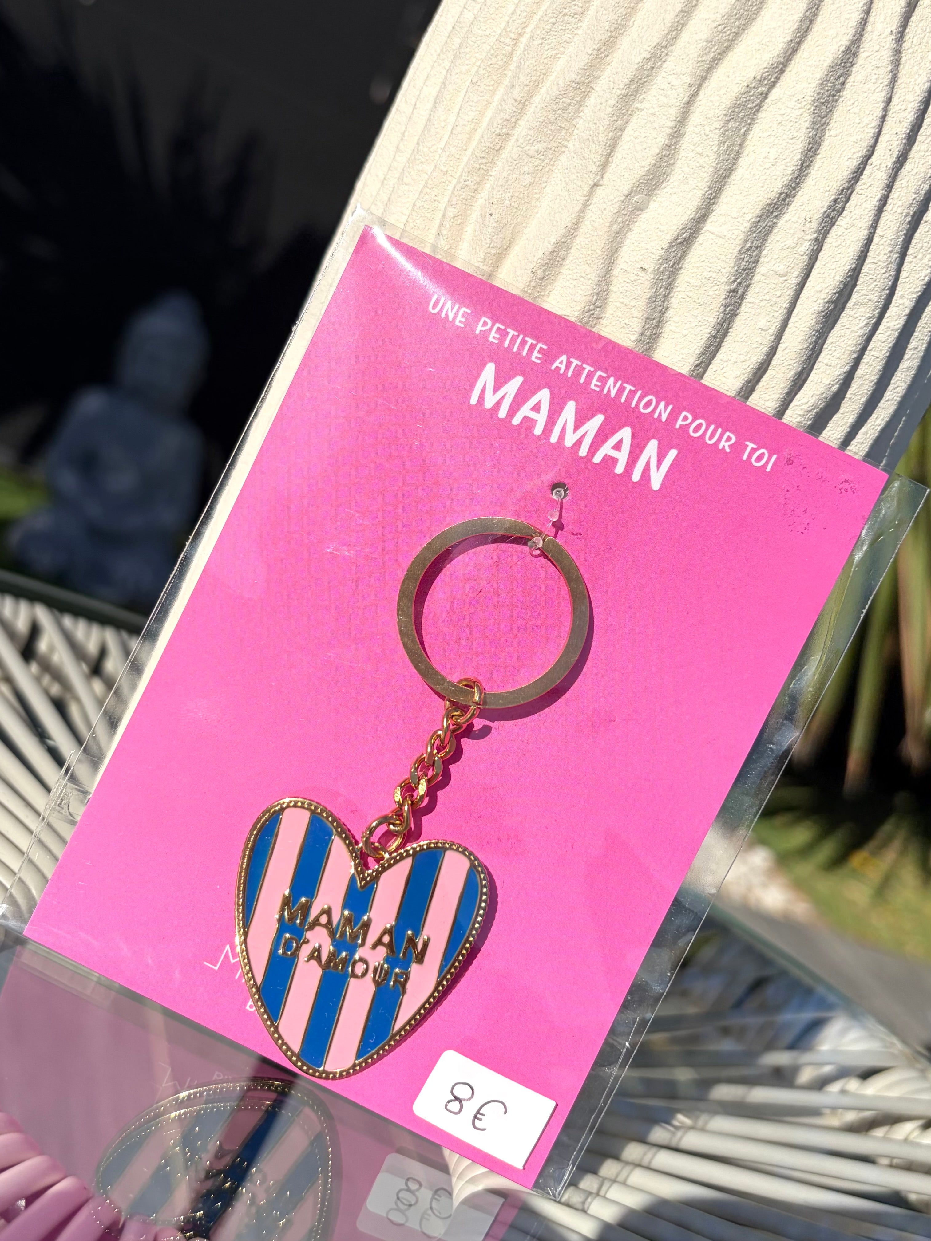 Porte clés maman d’amour