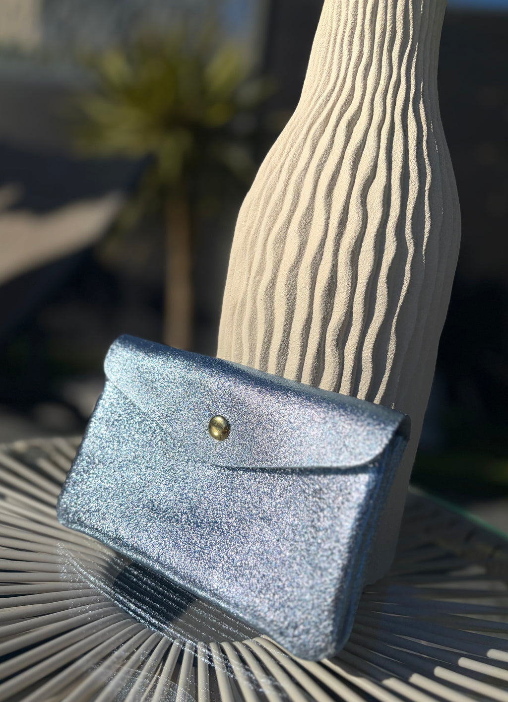 Porte Monnaie bleu